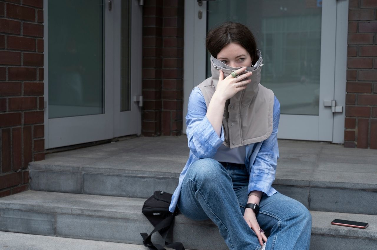 Maria Rybina，Smart collar，product design，Mobile phone can be connected，V-Lap Fabric，VOL，