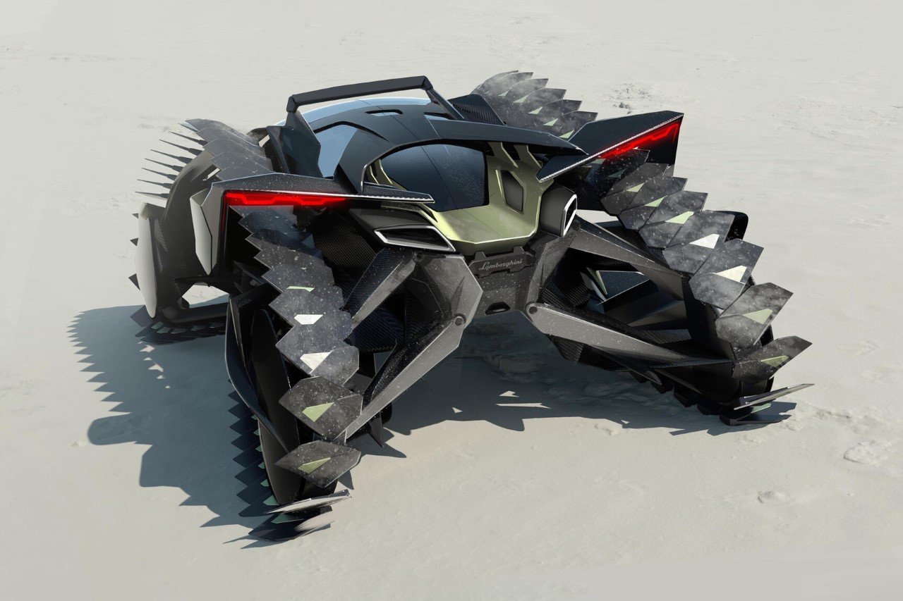 Michael Hritzkrieg，Lamborghini LMXX2，conceptual design，Automobile design，Streamlined design，Michael Hritzkrieg，Gravity Sketch，Lamborghini LMXX2，conceptual design，Automobile design，Streamlined design，Gravity Sketch，