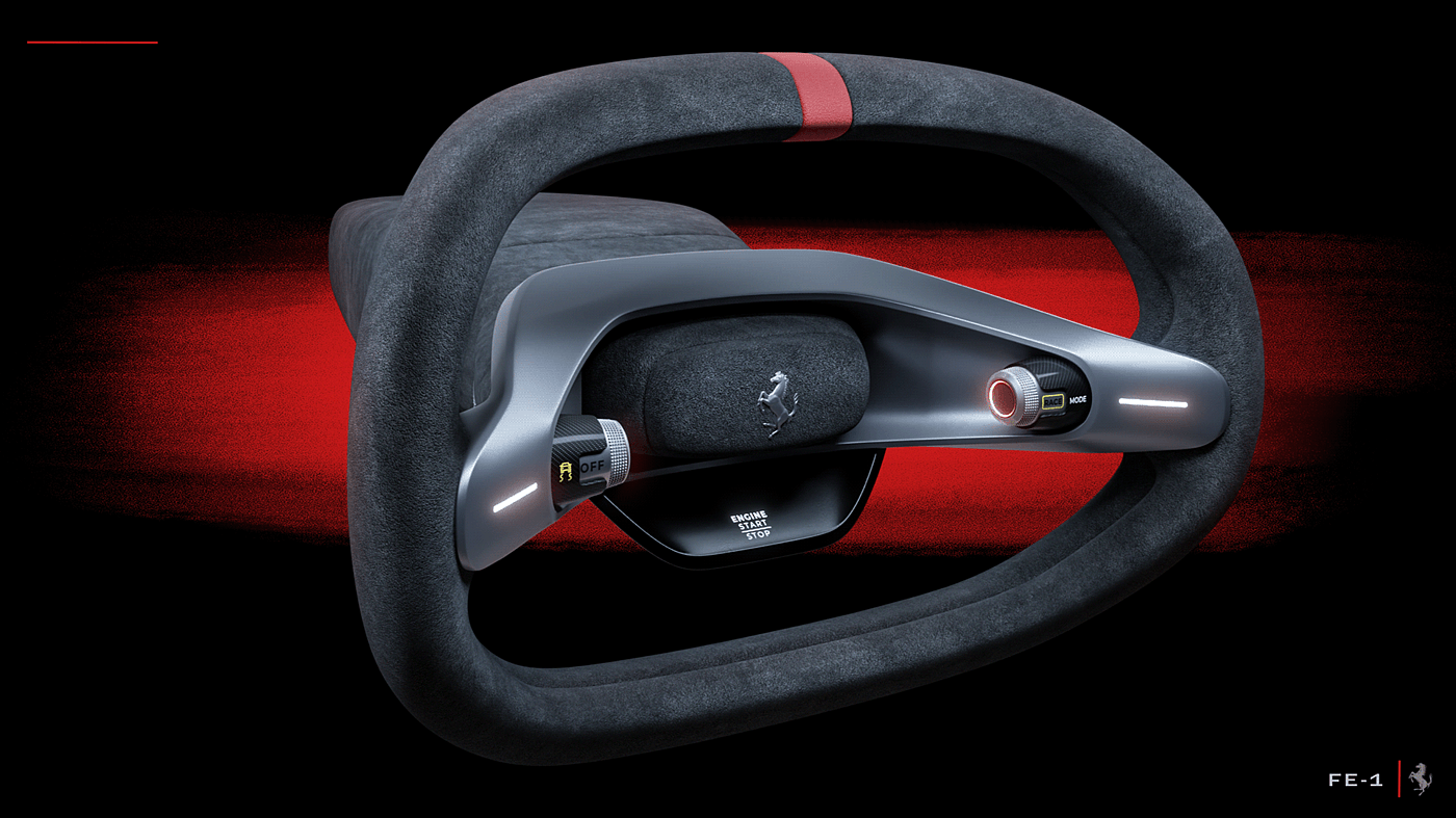Steering wheel，Ferrari，ferrari，speed，