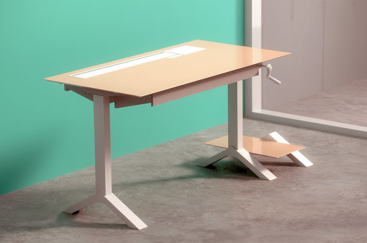 desk，Simplicity，small office , home office，