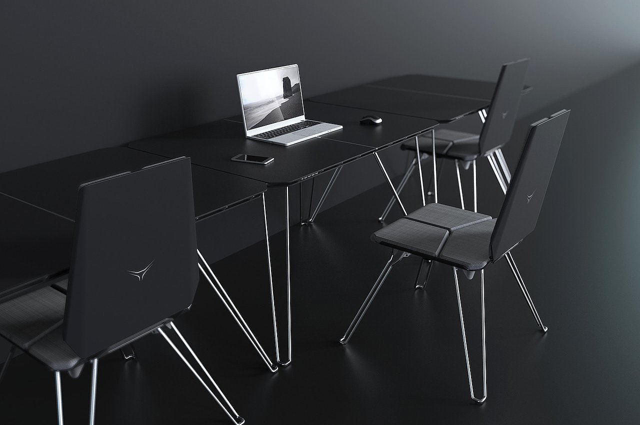 desk，Simplicity，small office , home office，