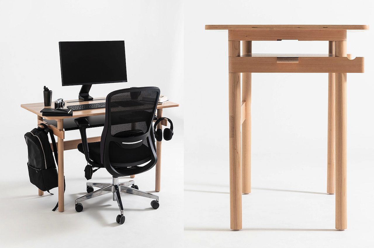 desk，Simplicity，small office , home office，