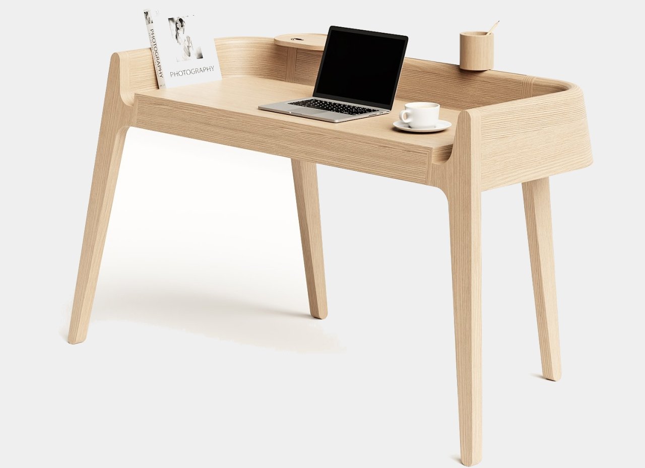 desk，Simplicity，small office , home office，