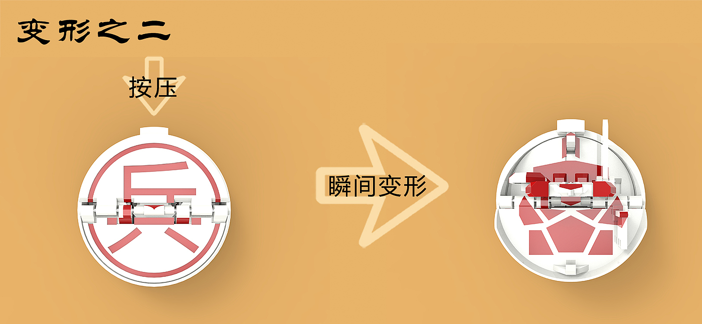 Transformed toy，Chinese chess，