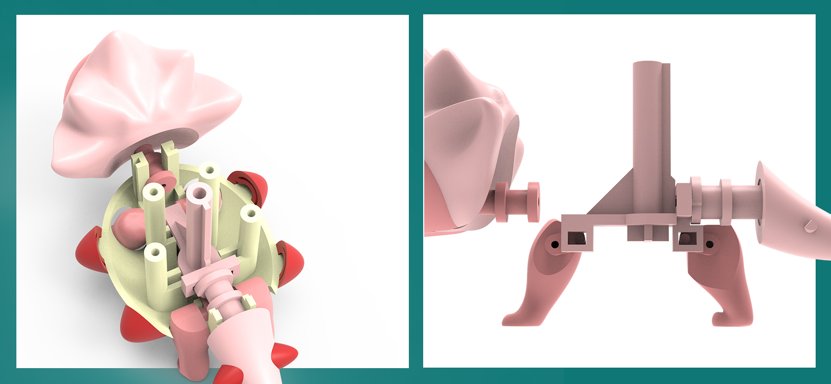 Assembling model，Linkage model，You look delicious，