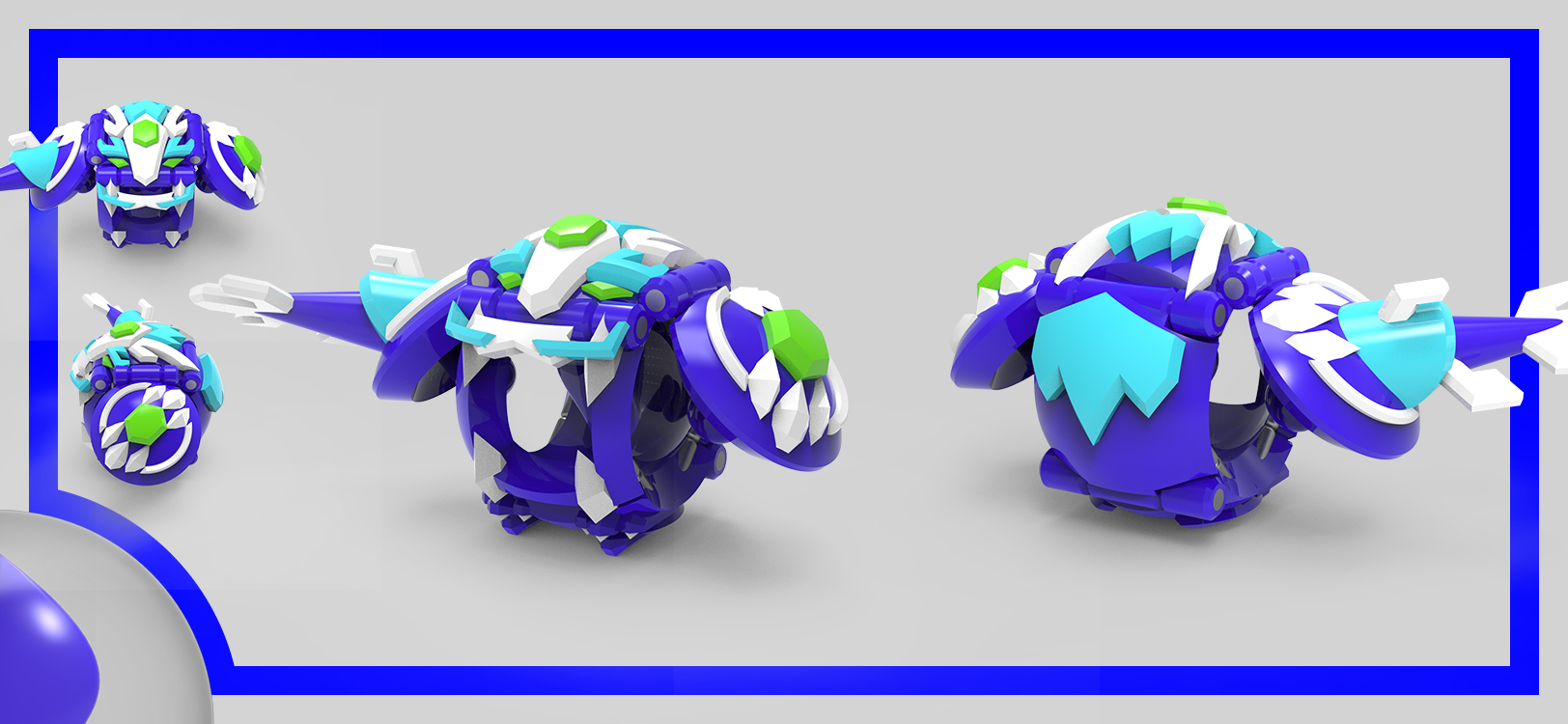 Transformed toy，Marbles，