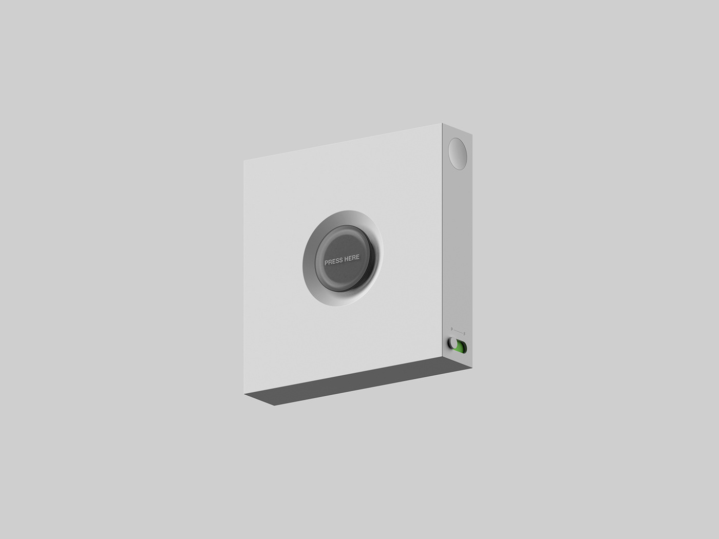 kongtech design，product design，industrial design，Home Emergency Bell System，