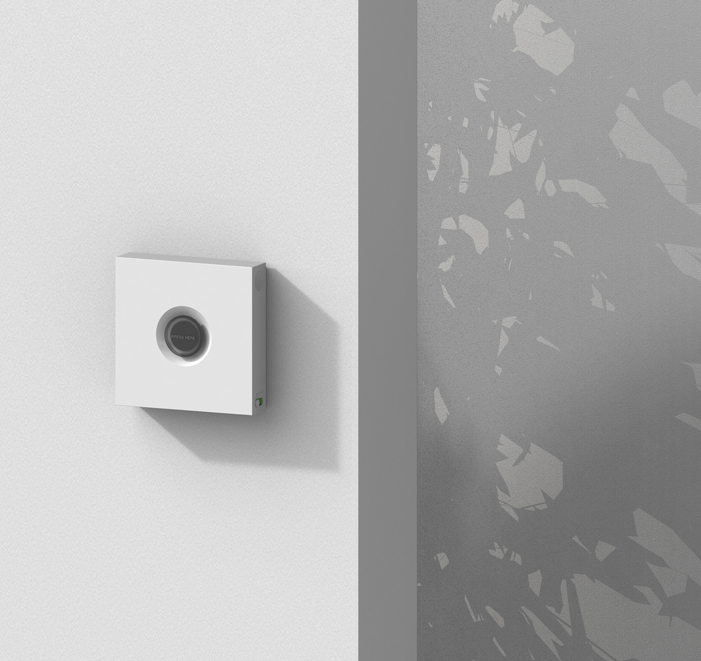 kongtech design，product design，industrial design，Home Emergency Bell System，