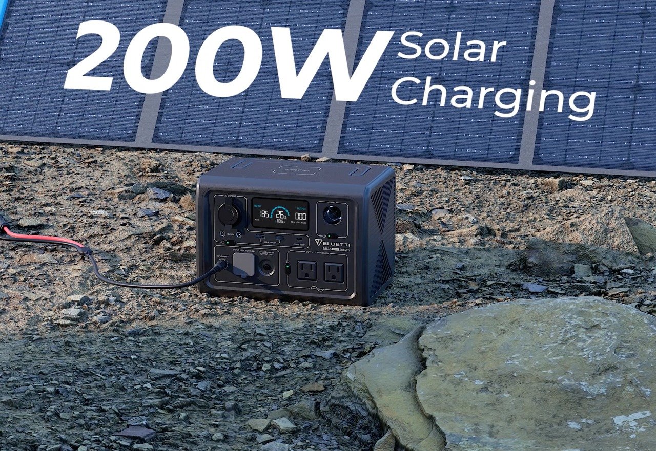 Bluefin，Solar panel，Ultra-portable power station，product design，BLUETTI EB3A，