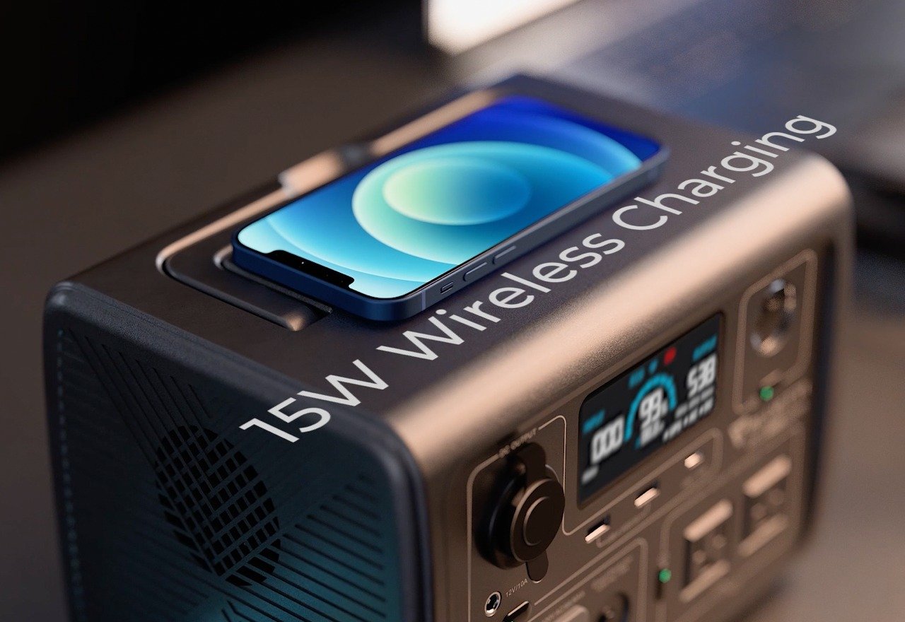 Bluefin，Solar panel，Ultra-portable power station，product design，BLUETTI EB3A，