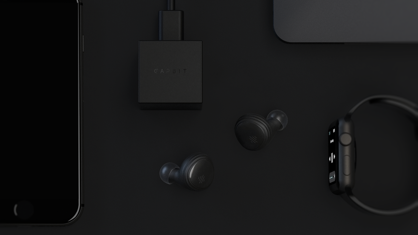 3C products，Wireless headset，packing，industrial design，New creation，Render，mobile phone，tws，