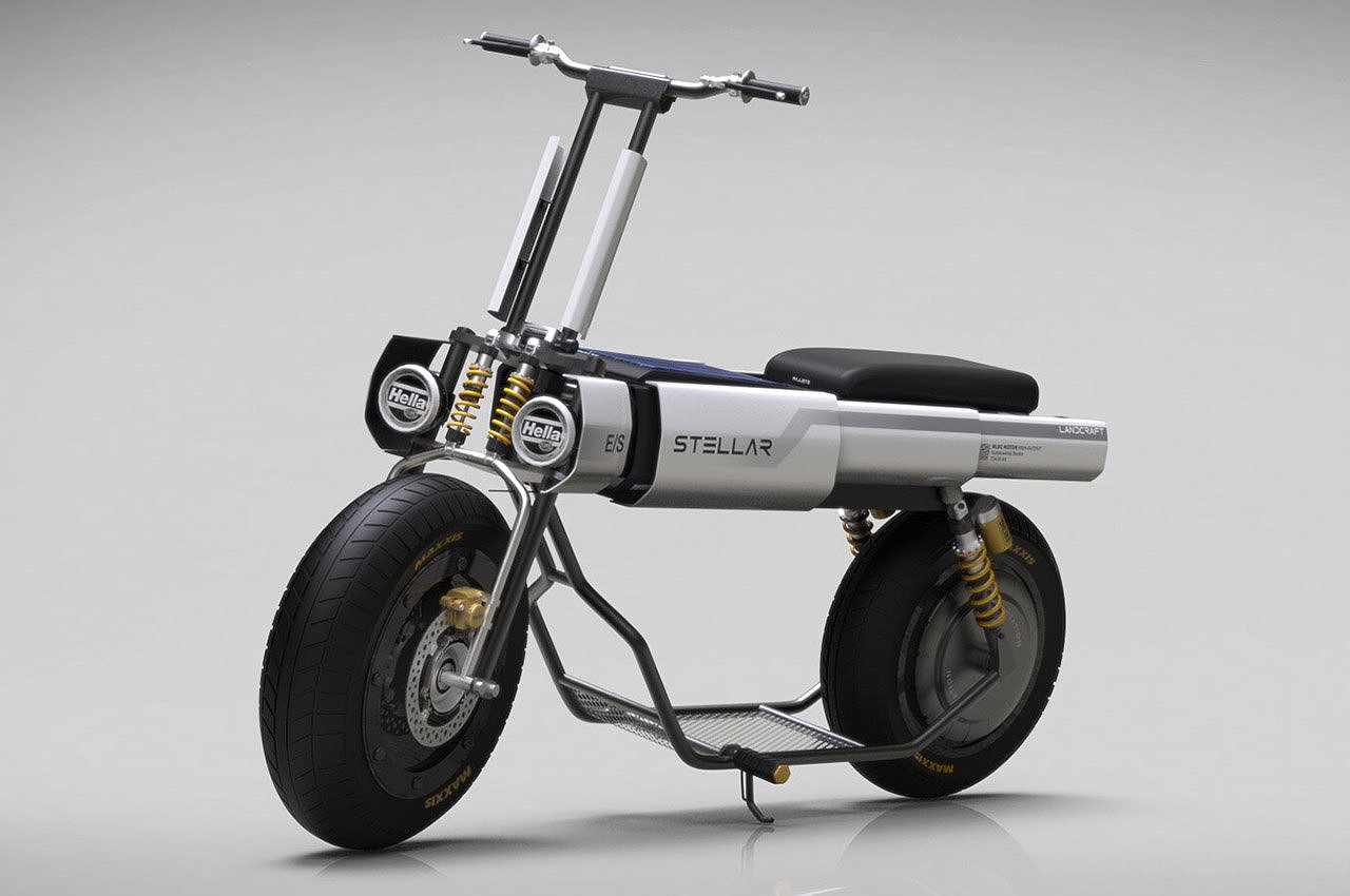 Fajar Ismail，Solar power supply，product design，Urban scooter，fashion，stellar，