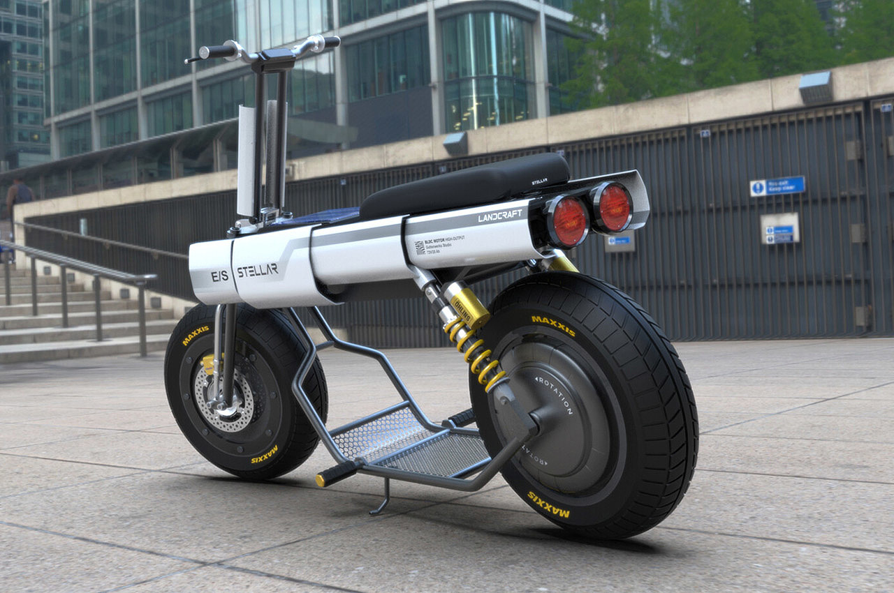 Fajar Ismail，Solar power supply，product design，Urban scooter，fashion，stellar，