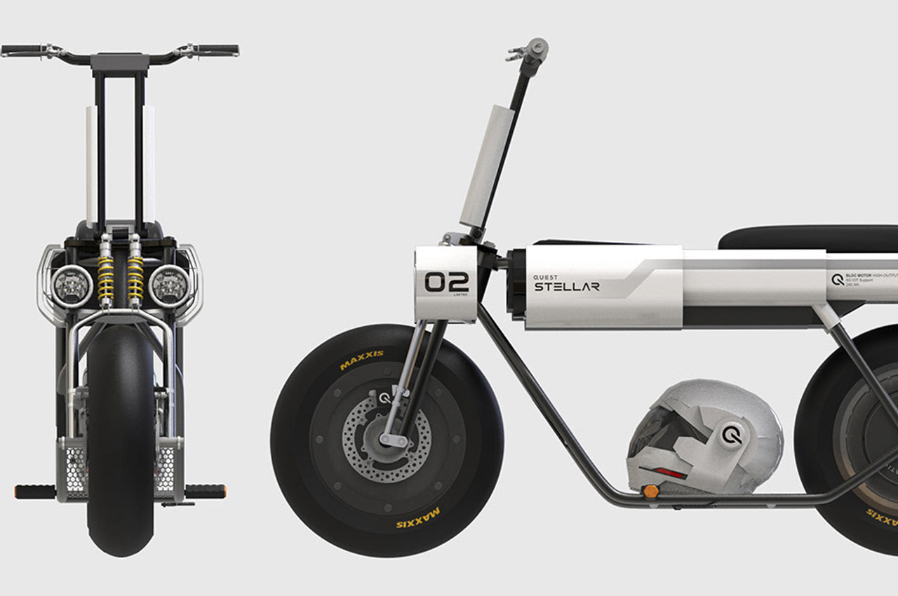 Fajar Ismail，Solar power supply，product design，Urban scooter，fashion，stellar，