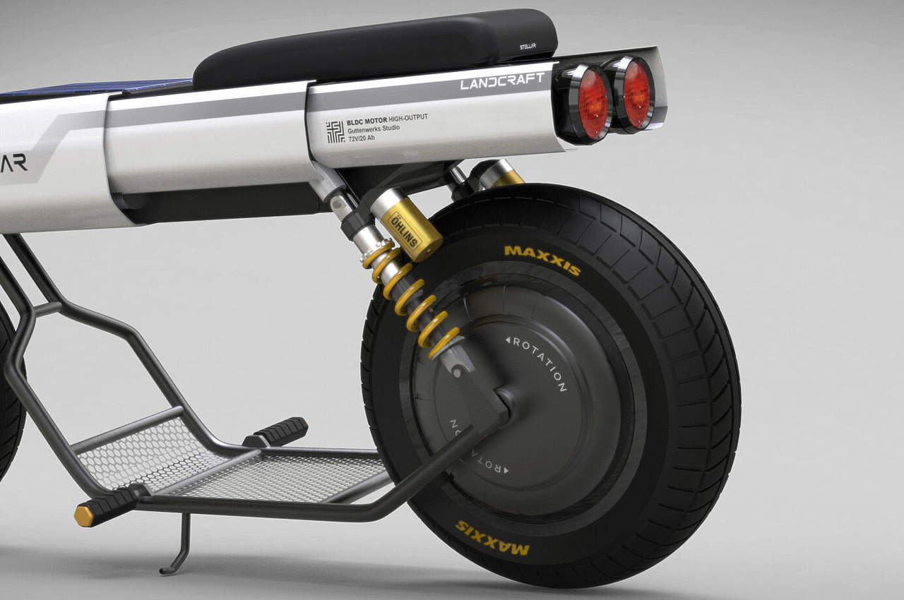 Fajar Ismail，Solar power supply，product design，Urban scooter，fashion，stellar，