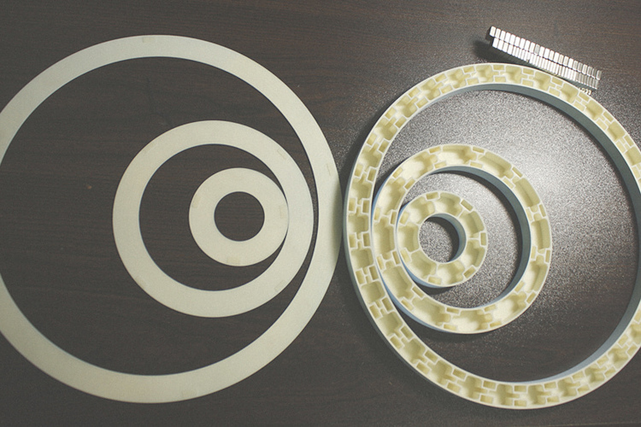 product design，calendar，Yong Jeong，ONE CALENDAR，Built in magnet，