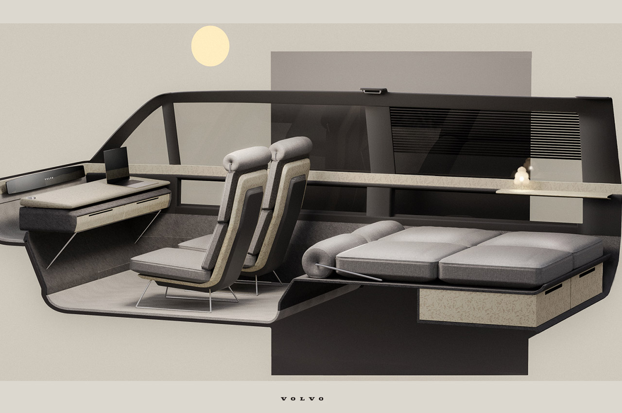 Oscar Holm Wastesson，Urban nomads，Volvo，Interior design，