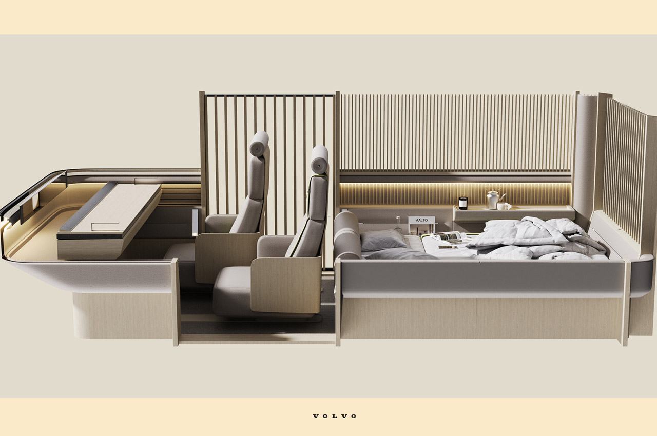 Oscar Holm Wastesson，Urban nomads，Volvo，Interior design，