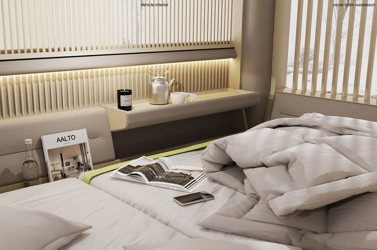 Oscar Holm Wastesson，Urban nomads，Volvo，Interior design，