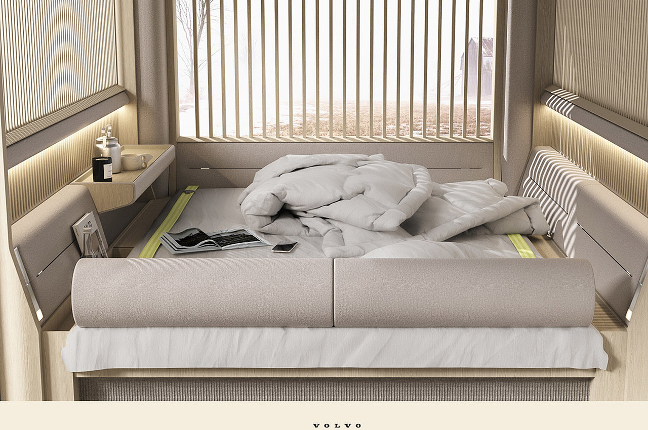 Oscar Holm Wastesson，Urban nomads，Volvo，Interior design，