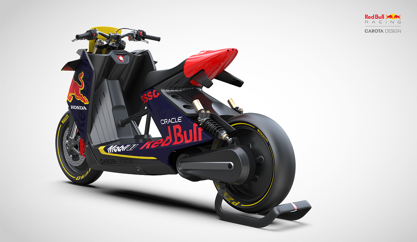 Redbull，electricvehicle，Vehicle，industrialdesign，motorcycle，eBIKE，automotivedesign，escooter，