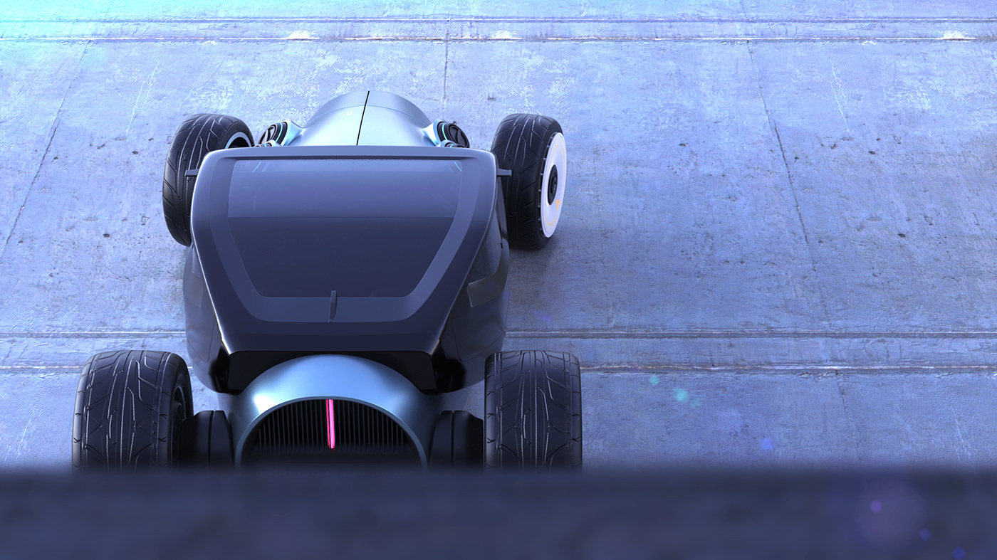 Lucas Sein，conceptual design，Automobile design，Futurism，Pulse Rod，Streamlined design，