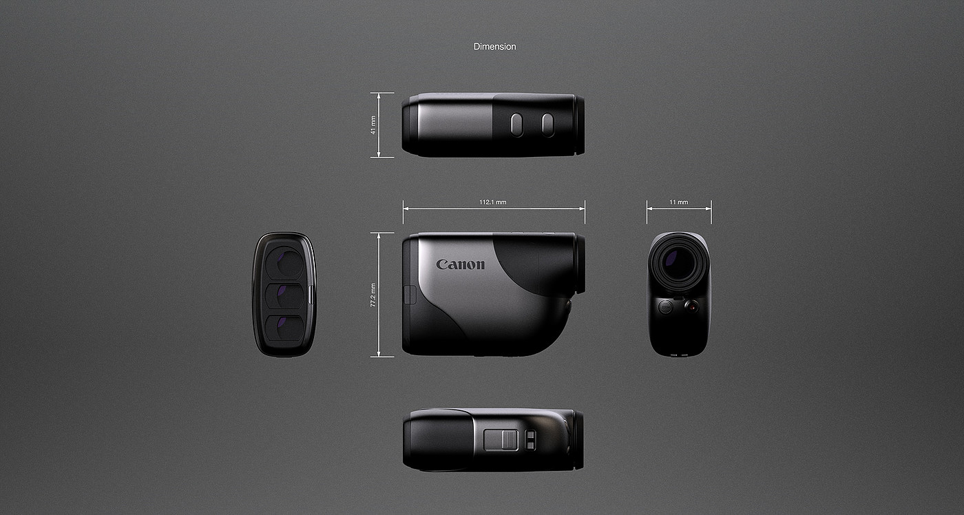 Jian Lu，Digital laser rangefinder，product design，DLRF，Wildlife lovers，