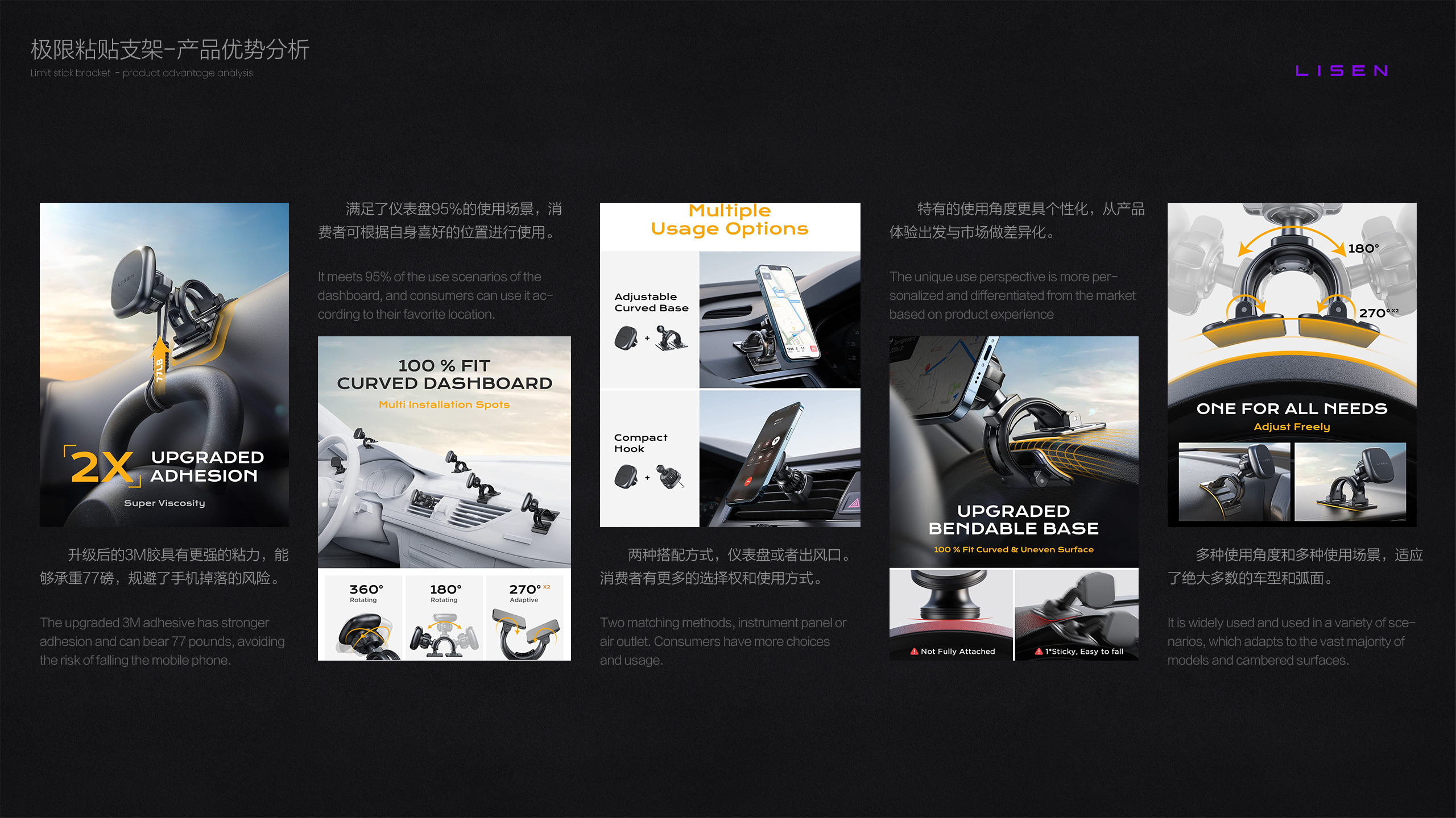 sample reels，Bracket，3c，vehicle，job-hunting，product design，industrial design，charge，