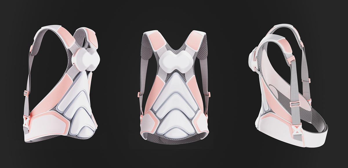 Graduation Design Works of 2022 Undergraduate，Graduation exhibition，School of Design, Hunan University ，pregnant woman，Lumbar Auxiliary Equipment，