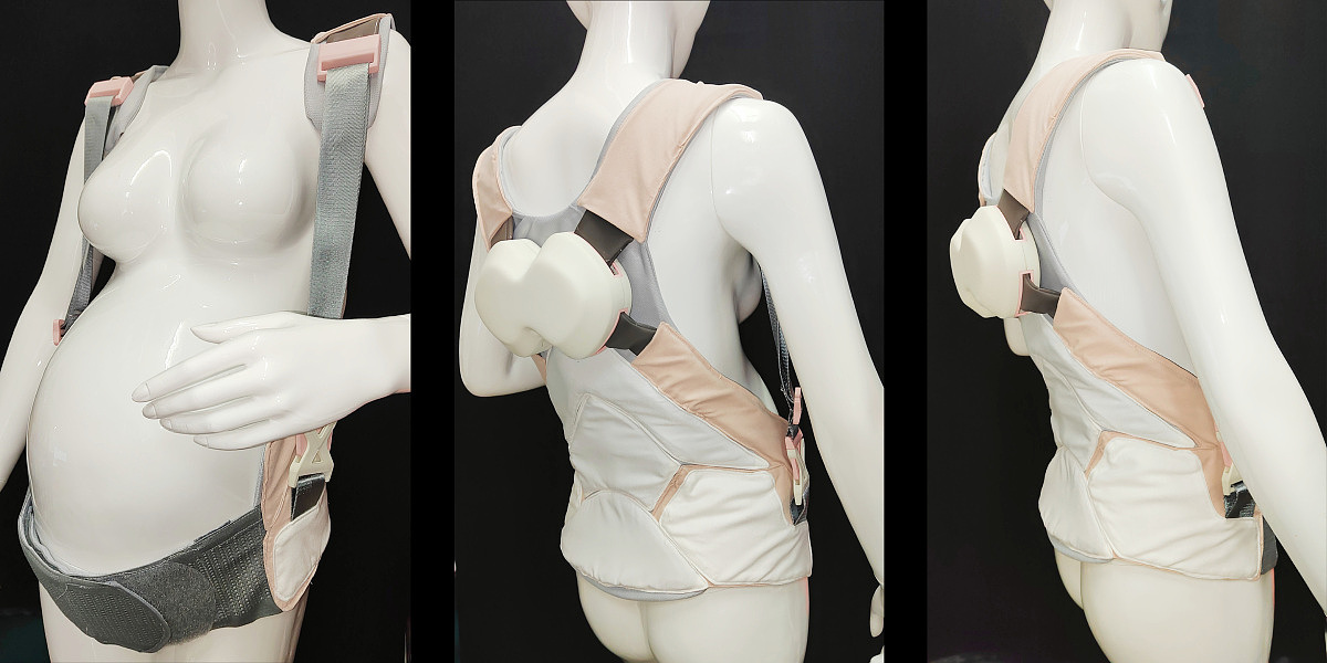 Graduation Design Works of 2022 Undergraduate，Graduation exhibition，School of Design, Hunan University ，pregnant woman，Lumbar Auxiliary Equipment，