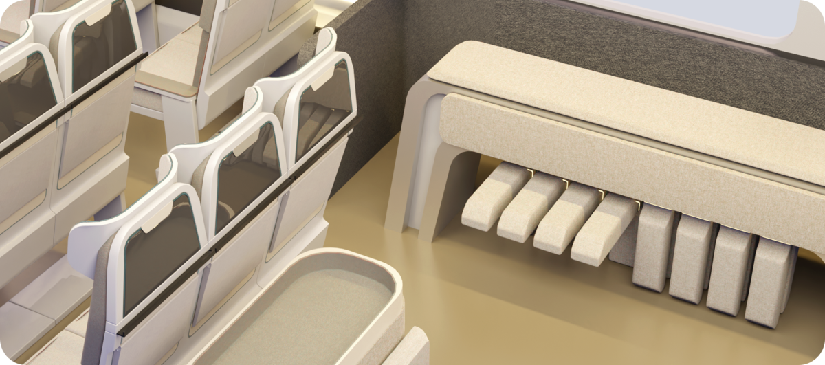 Graduation Design Works of 2022 Undergraduate，Graduation exhibition，School of Design, Hunan University ，High-speed wheel-rail train，Convenient transportation，