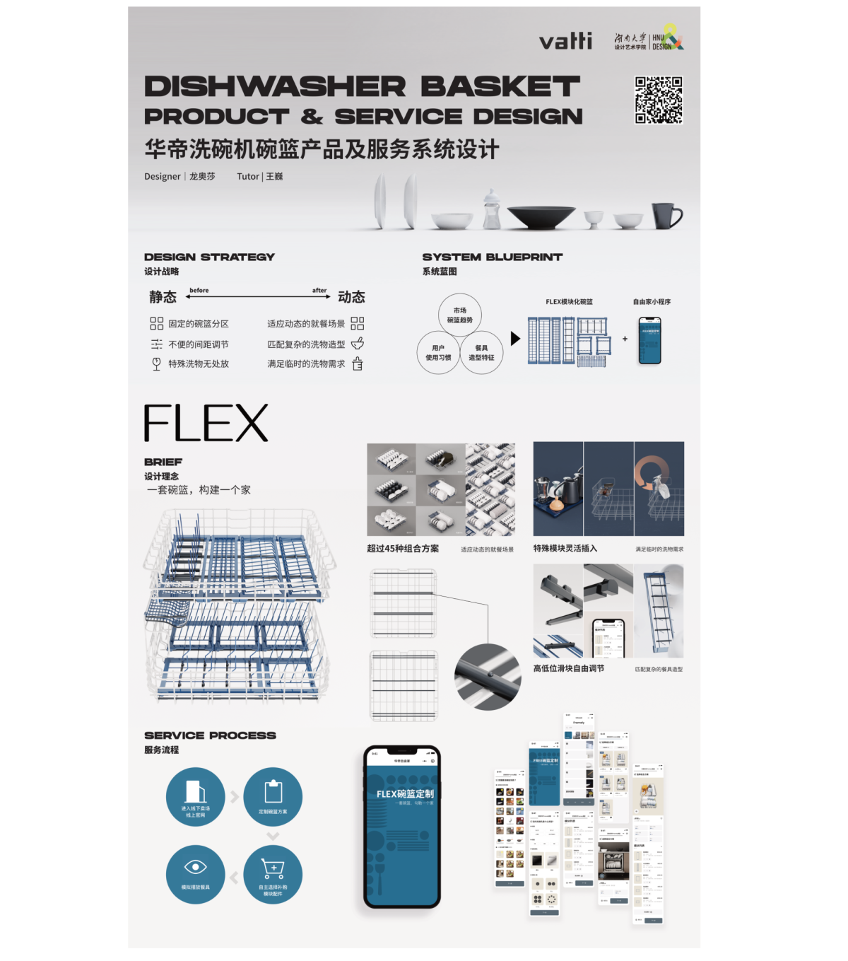 Graduation Design Works of 2022 Undergraduate，Graduation exhibition，School of Design, Hunan University ，dishwasher，Vatti，