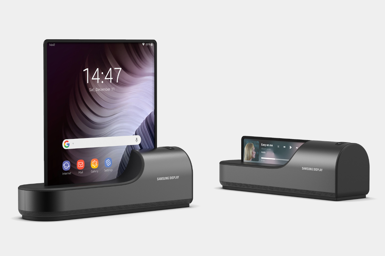 Samsung，monitor，Curlable，industrial design，