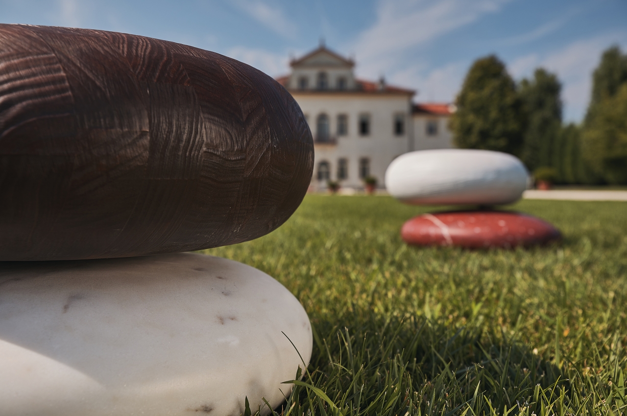 garden，Buddhist mood，garden design ，natural，Art，chair，Stone stool，