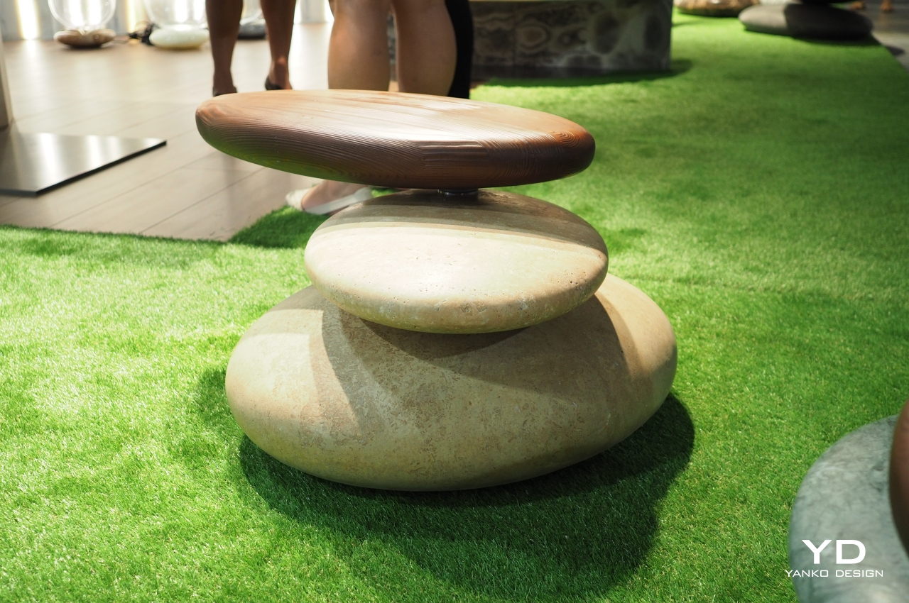 garden，Buddhist mood，garden design ，natural，Art，chair，Stone stool，