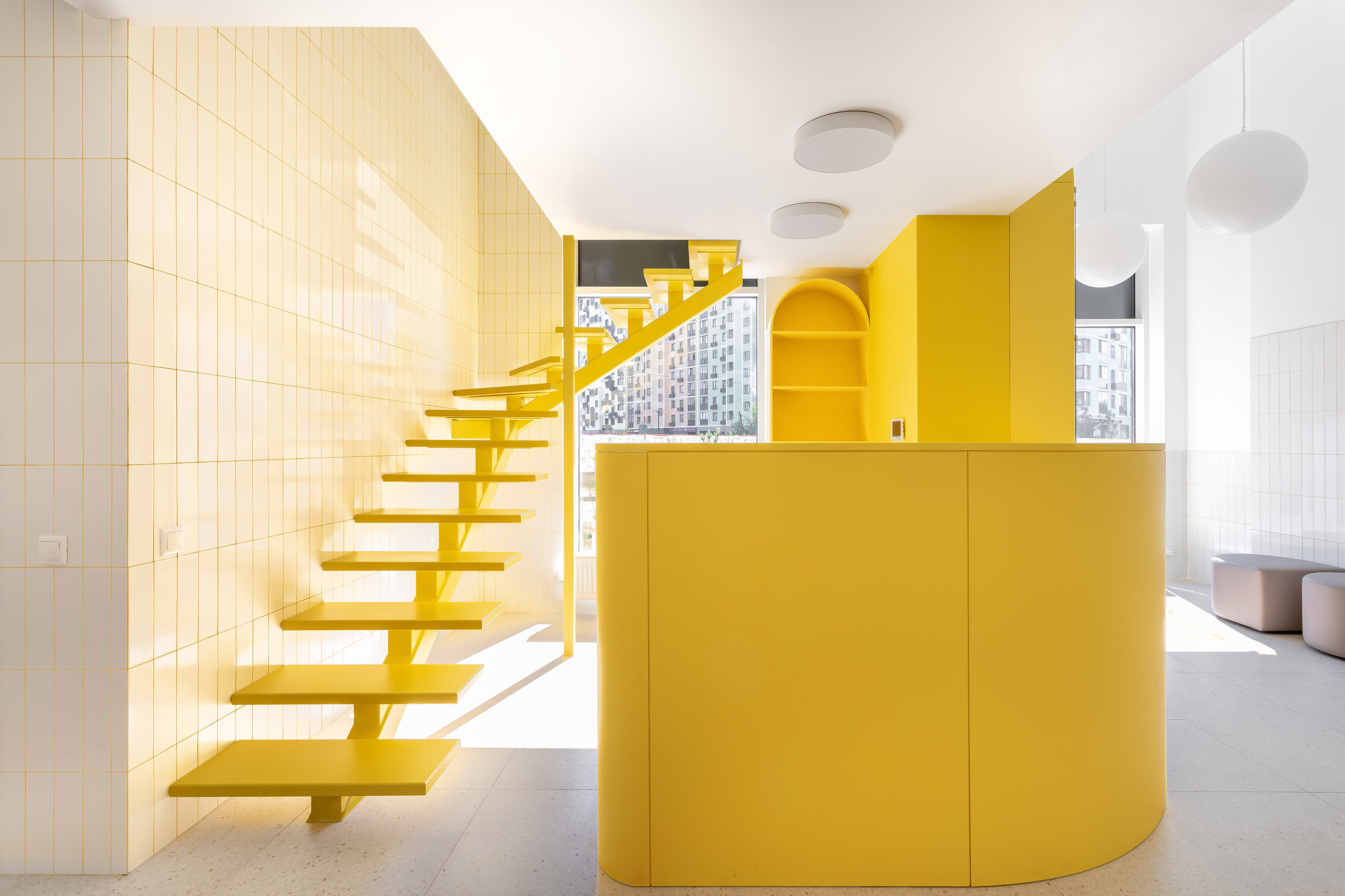 Architecture，furniture，Interior design，industrial design，modern，Veterinary clinic，