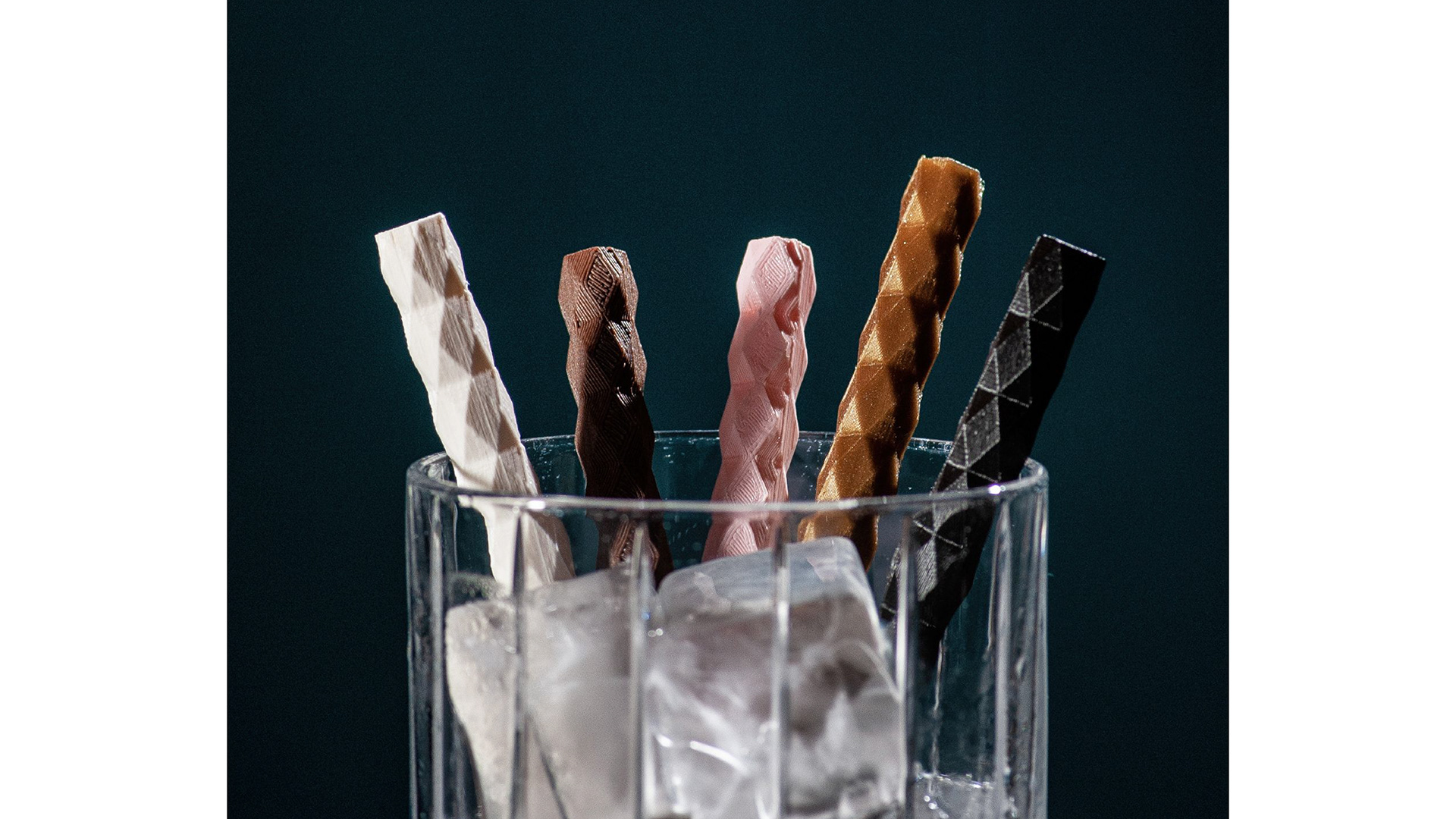 Thirsty Pleasure，environmental protection，product design，Biodegradable，3D printing，Reusable，Personalized design，HoReCa，