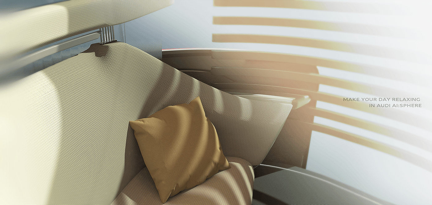 myeonghee Kim，conceptual design，Automobile design，Streamlined design，Ergonomics，AUDI AI:SPHERE，audi，