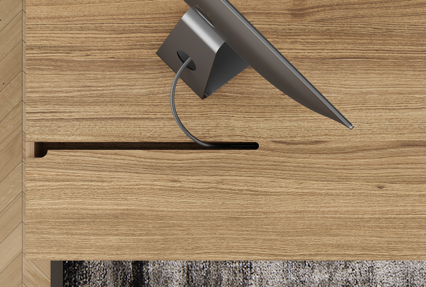 ODESD2 design bureau，product design，OS1，Executive desk，Modern style，