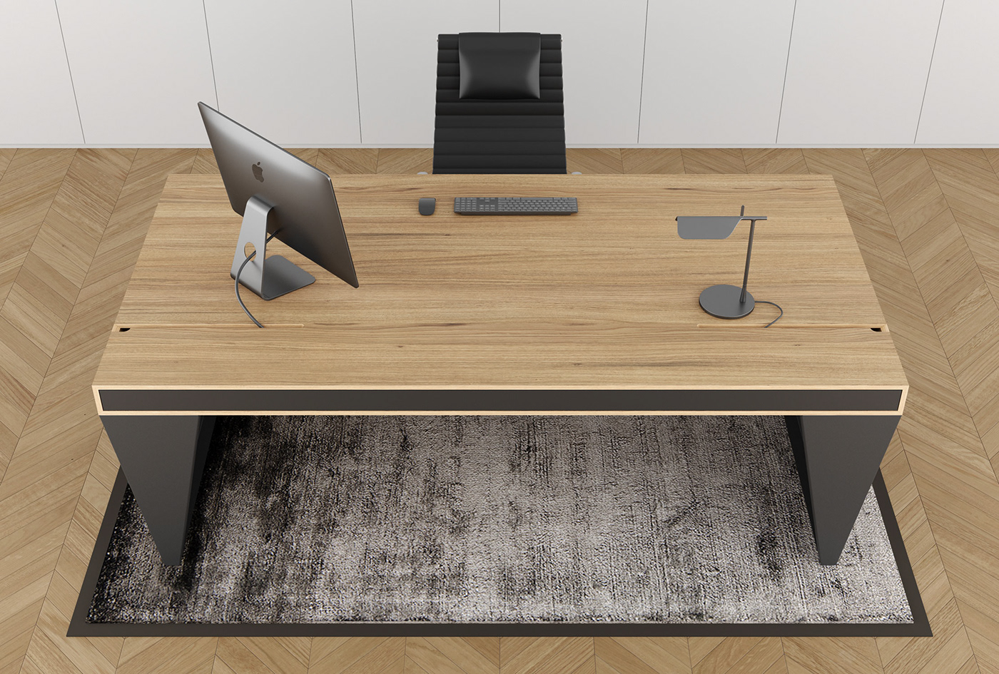 ODESD2 design bureau，product design，OS1，Executive desk，Modern style，