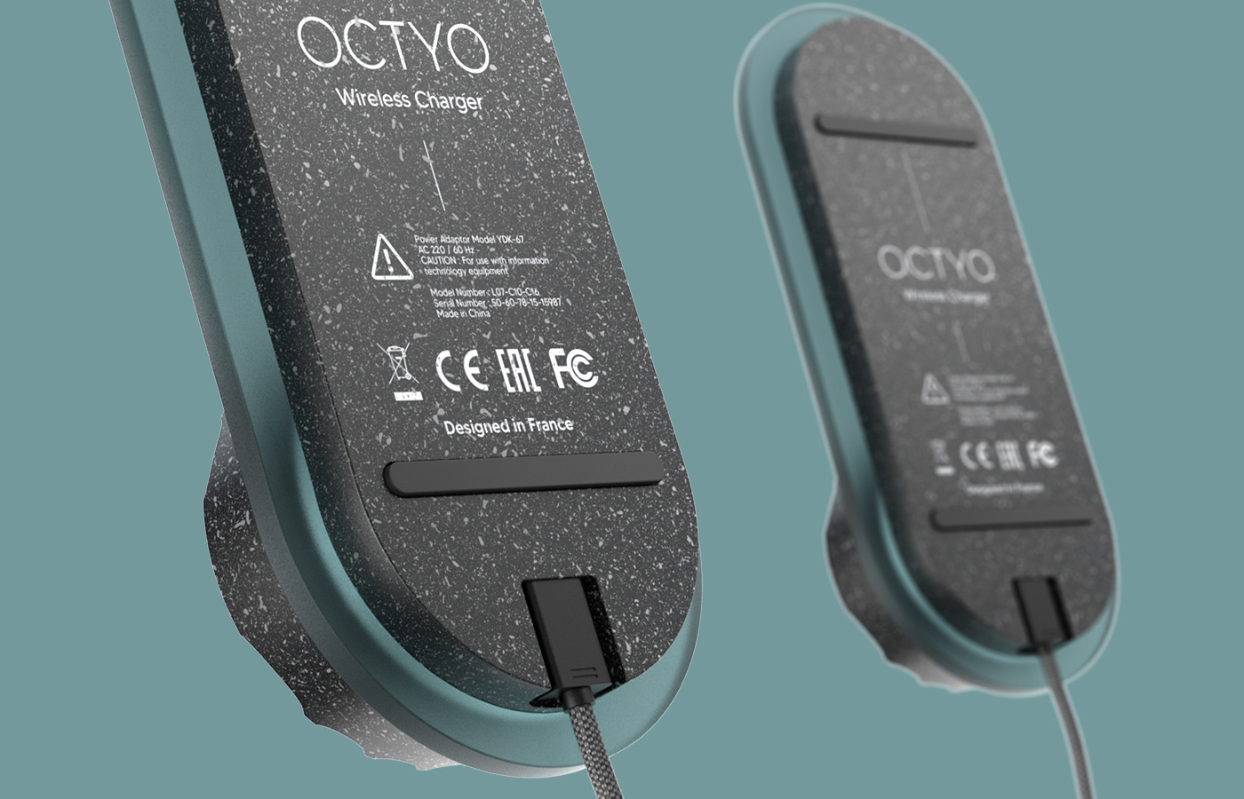 wireless charger ，CMF design，Wireless Charger，