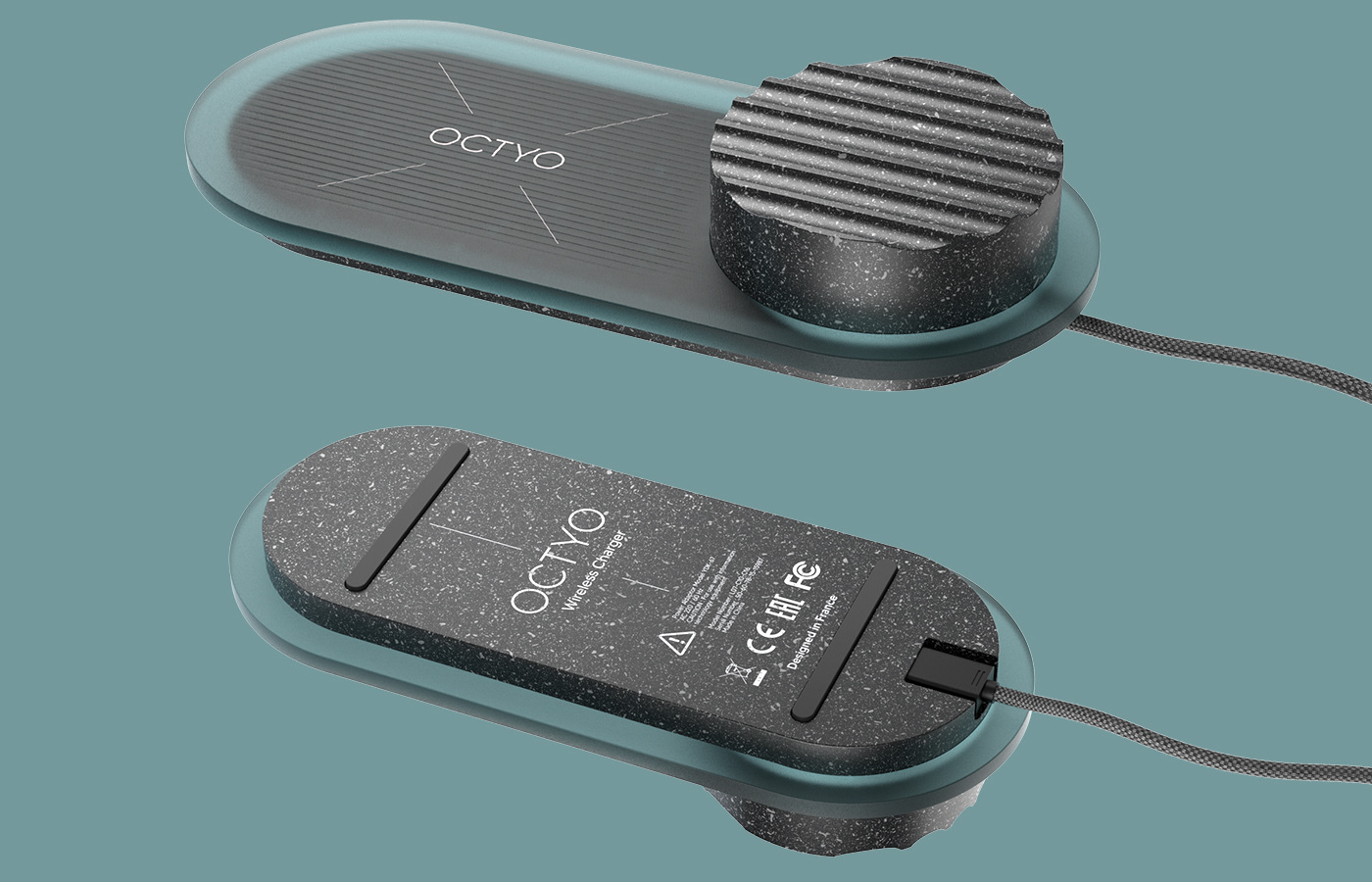 wireless charger ，CMF design，Wireless Charger，