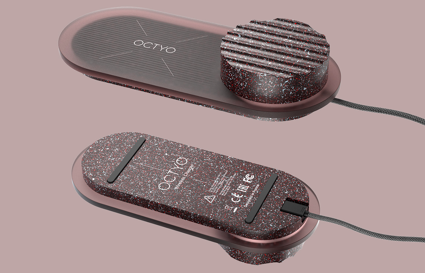 wireless charger ，CMF design，Wireless Charger，