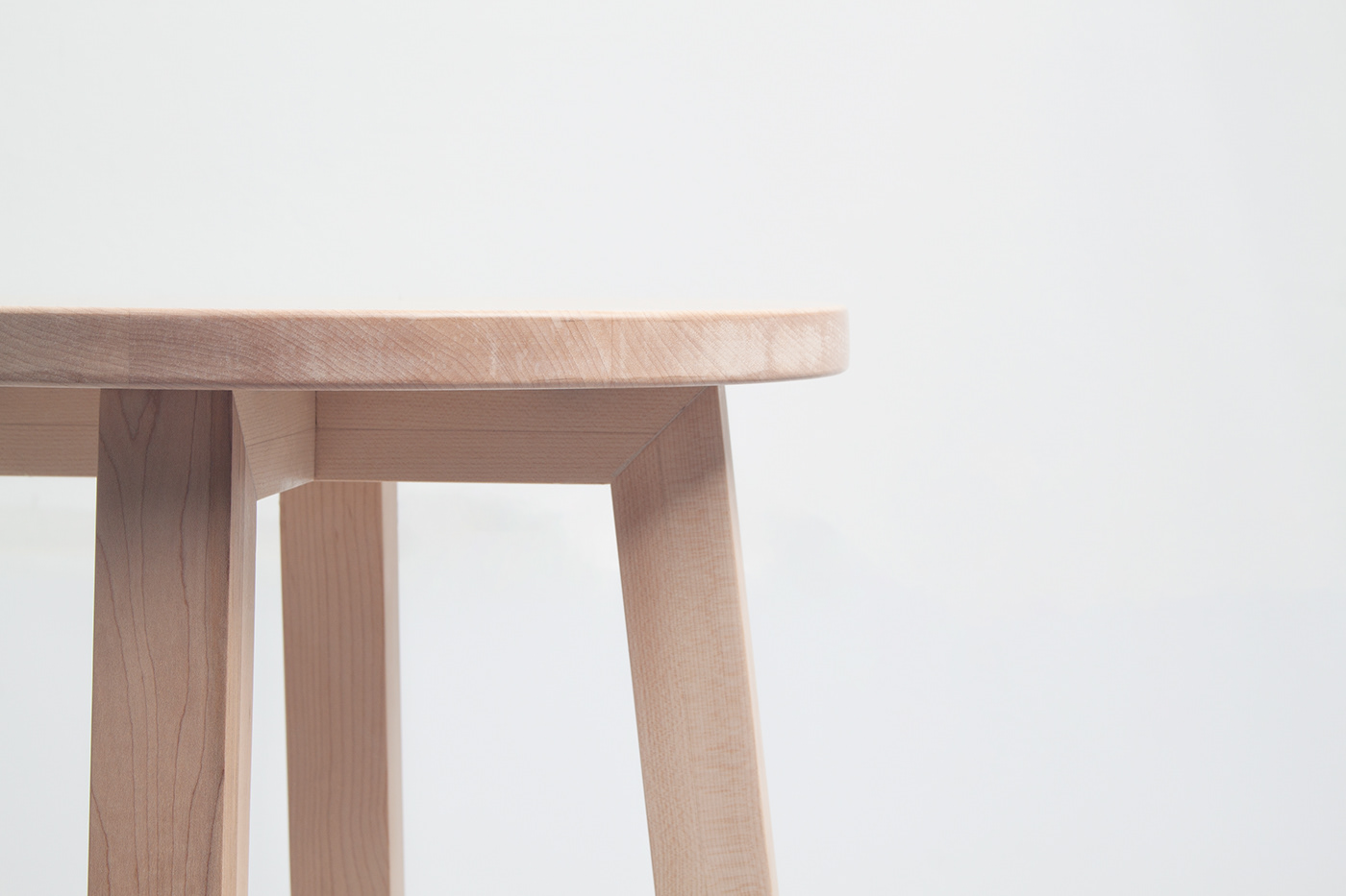 C stool，chair，Maple，