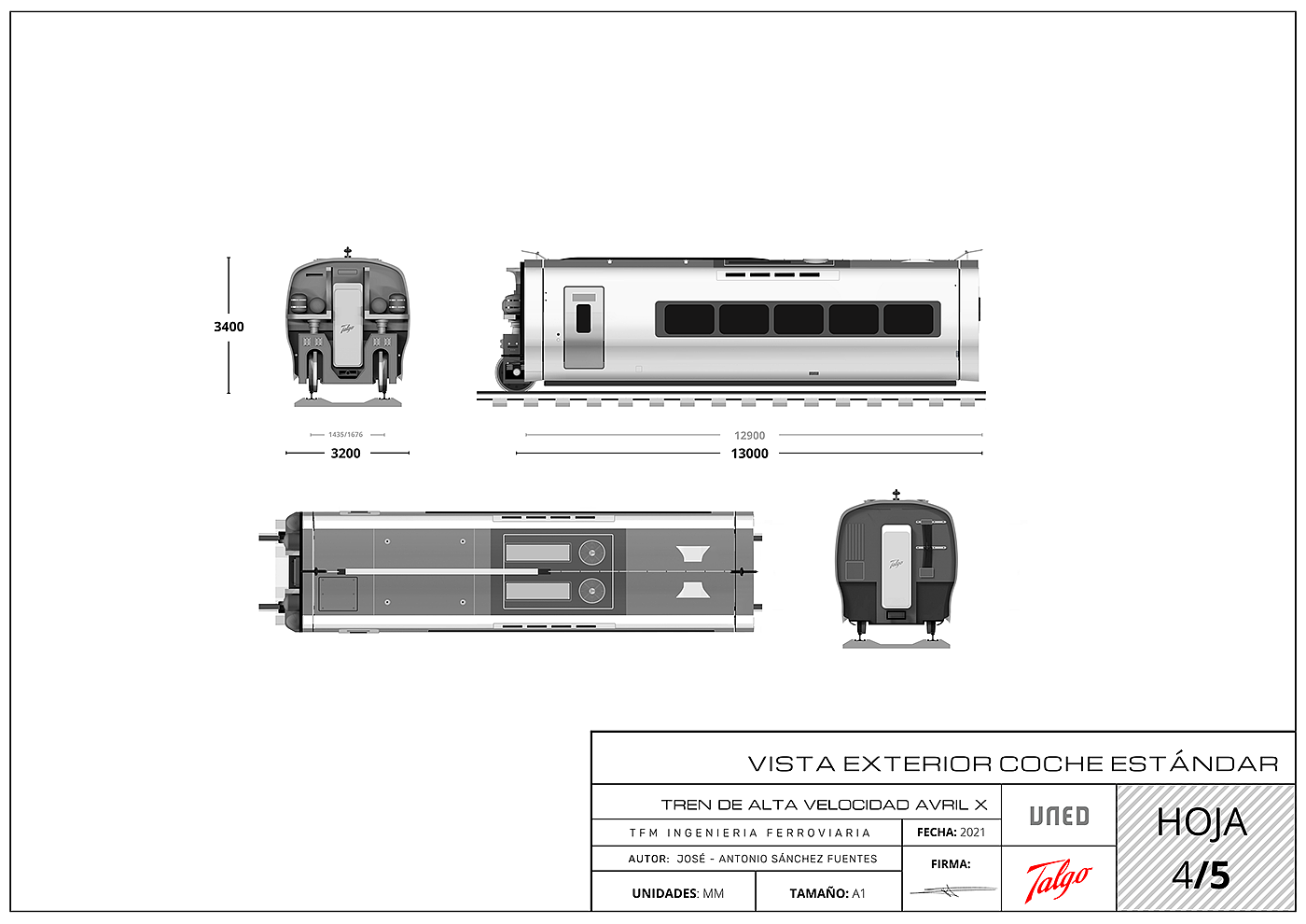 TALGO AVRIL X，conceptual design，train，