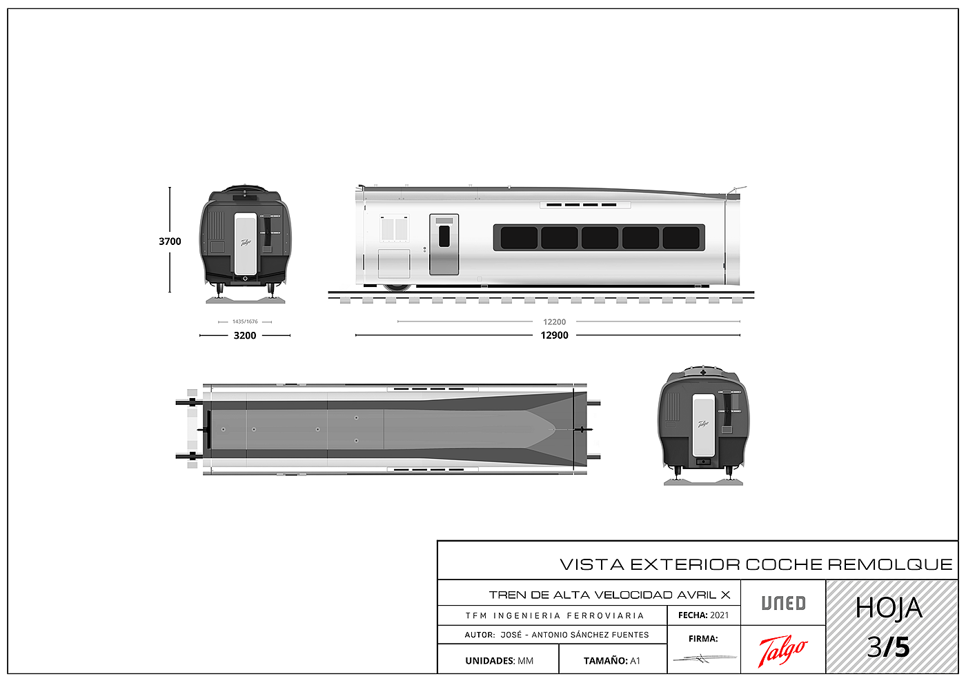 TALGO AVRIL X，conceptual design，train，