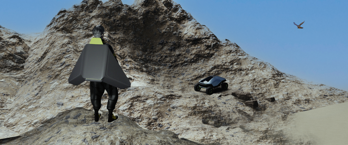 Graduation Design Works of 2022 Undergraduate，Graduation exhibition，School of Design, Hunan University ，Off-road vehicle，east wind，