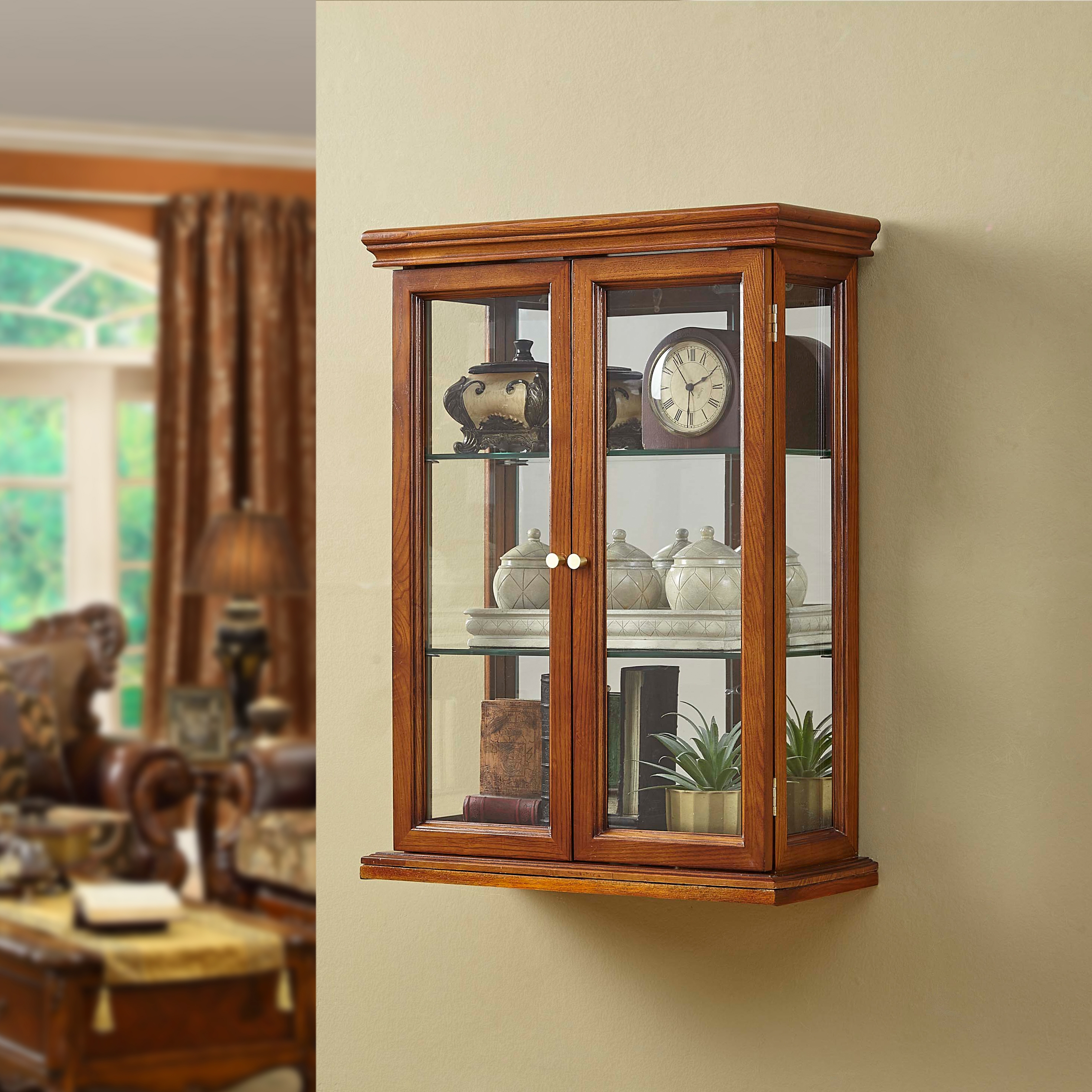 Display cabinet, hand version display, doll display，