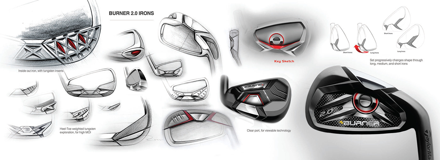 TaylorMade，golf club，motion，