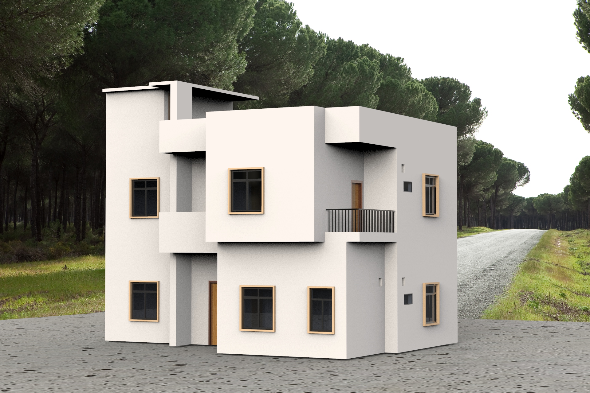 Architecture，villa，housing，